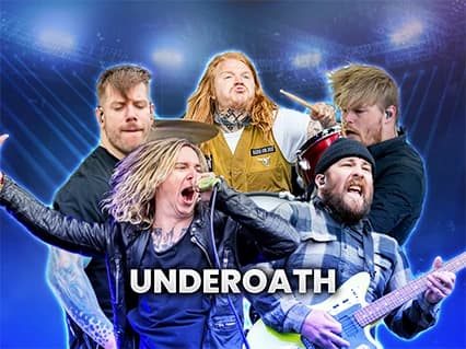 Underoath with August Burns Red, Atreyu and Emery